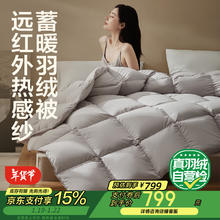 网易严选 蓄暖A类 50%白鹅绒羽绒被 150*200cm