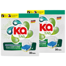 Ka王子菁华洗碗块 洗碗机洗涤剂清洁块珠专用清洁剂 20g*30粒*2盒
