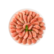 20点：禧美海产 熟冻北极甜虾净重3斤装/盒 *4件