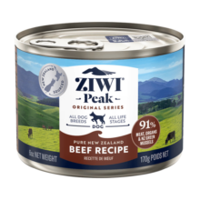 滋益巅峰（ZIWI）狗罐头170g牛肉味主食零食湿粮成犬幼犬通用