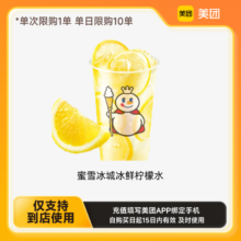 蜜雪冰城 冰鲜柠檬水