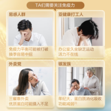 汤臣倍健蛋白粉老年含乳清蛋白质粉增强免疫力成人男女中老年人营养品送礼 蛋白粉150g*4罐共600g