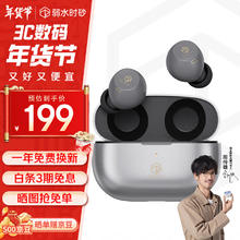 弱水时砂 rose technics 琉璃X 入耳式蓝牙耳机 灰色 Type-C