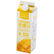 1号会员店（One's Member）100%NFC芒果汁饮料鲜果压榨 1L