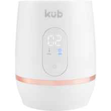 可优比（KUB）恒温摇奶器全自动暖奶宝宝奶瓶奶粉懒人搅奶神器免手搓电动调奶机 典雅白-三挡可调节 120ml