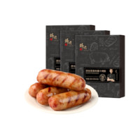 锋味派 原味黑猪肉爆汁3盒300g*3