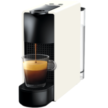 Nespresso奈斯派索Essenza Mini 小型便携意式 胶囊咖啡机全自动 家用一键式nes咖啡机 C30 白色