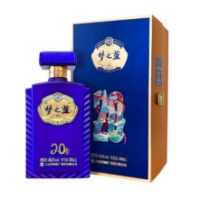 plus会员：洋河 梦之蓝JD20 40.8度 500ml 单瓶装 绵柔浓香型白酒