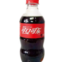 Coca-Cola 可口可乐 可乐汽水 300ml*6瓶