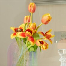 京东鲜花 进口郁金香鲜花盲盒 10枝 颜色随机