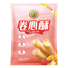 徐福记 注心饼干 卷心酥  休闲零食 425g/袋 约57个 早餐年货王安宇推荐