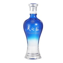 洋河【年货抢先购】蓝色经典 天之蓝 口感绵柔浓香型白酒 42度 480mL 1瓶