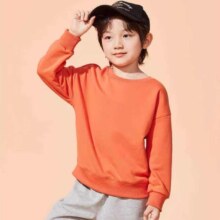 JEANSWEST CLUB真维斯童装女童加绒卫衣秋冬2024新款一体绒加厚女孩衣服儿童上衣 *2件