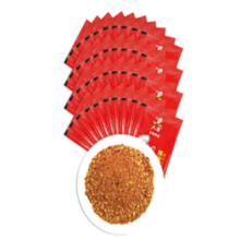 六婆辣椒面火锅蘸料卤菜摆摊特色干碟烤肉蘸料串串调味品烧烤土豆撒料 【辣椒面】2g*40袋