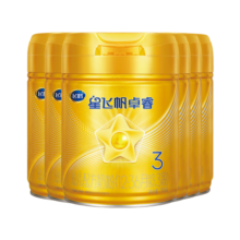 飞鹤星飞帆卓睿28天新鲜直达 HMOs 3段幼儿配方奶粉(1-3岁)750g*6