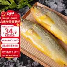 三都港 速冻黄花鱼 2条 600g