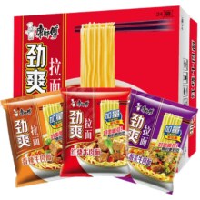 康师傅 方便面 24袋整箱 10种口味