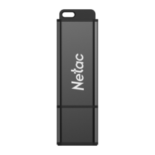 朗科（Netac）128GB USB3.0 U盘U355 黑色 高速金属U盘 文件加密闪存盘