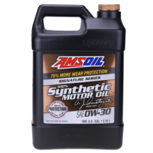 安索（AMSOIL）美国原装进口全合成机油 润滑油 0W-30 SP 3.78L 签名版AZO1G
