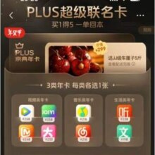 8日10点，一年仅此一次，买1送5白嫖京东PLUS会员