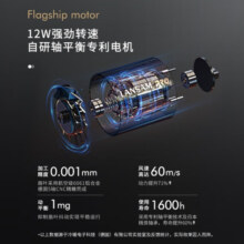 LANSAM零速电吹风机家用理发店发廊专用负离子护发大功率大风力吹头发风筒不伤发高速速干 标准版-迷雾灰