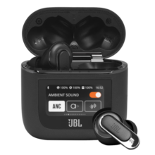 JBL TOUR PRO2真无线入耳式主动降噪蓝牙耳机 全音域出众音质 睡眠电竞游戏音乐耳机 钢琴黑