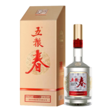五粮春【酒厂直营】节日送礼 喜宴婚宴 浓香型白酒 优级纯粮酒 52度 500mL 1瓶 二代春