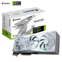 5号20点：Gigabyte 技嘉 超级雕-ICE GeForce RTX 5080 AORUS MASTER 16G DLSS4 显卡