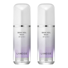 兰芝（LANEIGE）隔离霜妆前乳雪纱丝柔淡紫色30ml*2双支装  防晒隔离 礼物