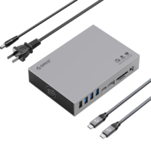 奥睿科（ORICO）雷速4拓展坞ype-c扩展坞USB4兼容雷电3/4桌面DP扩屏苹果电脑转换器适用macbook笔记本/mac mini