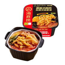 海底捞自热火锅 方便速食 懒人食品零食小火锅美食 海底捞番茄小酥肉自煮火锅275g