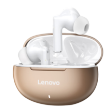 联想（lenovo）蓝牙耳机真无线 降噪耳机入耳式 蓝牙5.3游戏运动音乐耳机适用于苹果华为小米手机TC3306耀石金