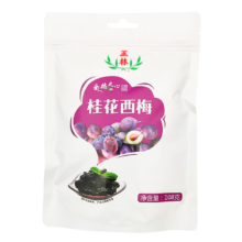 正林  休闲零食蜜饯干果桂花西梅108g/袋