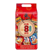 农心辛拉面方便面经典泡面辣白菜拉面袋装速食面多口味多连包 混合口味8连包