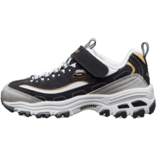 Skechers斯凯奇奶茶熊男女童运动鞋秋冬加绒黑白熊猫鞋大童休闲鞋996212L 212L椰乳拿铁/BKW 36