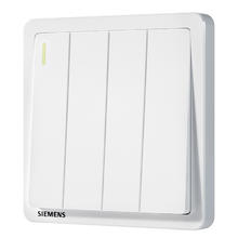 SIEMENS 西门子 雅典系列 5TA1442-3NC01 四开单控开关 雅白色