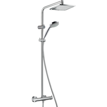汉斯格雅（Hansgrohe） 柯洛梅达240淋浴管恒温大顶喷淋浴花洒套装杆长约1米 26779