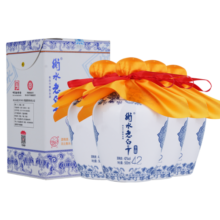 衡水老白干青花手酿 老白干香型白酒 42度 500ml*4瓶整箱装 口粮白酒 新年货