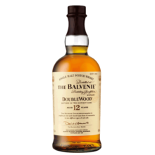 百富（BALVENIE）12年 双桶 单一麦芽威士忌 700ml 进口洋酒(礼盒装)