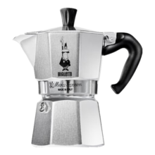 比乐蒂（Bialetti）[新年礼物]摩卡壶 经典手冲咖啡壶意大利家用意式浓缩手动咖啡机 经典4杯份 160ml