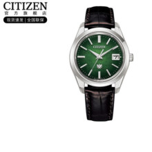 西铁城（CITIZEN） 手表The CITIZEN自然系列Spring Air光动能鳄鱼皮表带男表 AQ4100-06W