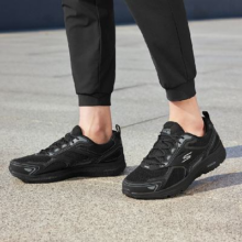 18日10点：skechers 斯凯奇 足心着地科技 爆款男鞋 跑步鞋