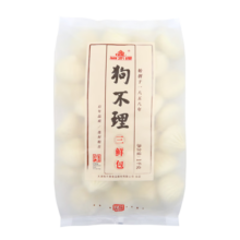狗不理包子猪肉包三鲜包1000g机制小笼包儿童早餐食品半成品蒸馒头类 1kg三鲜包子(30只)*1袋