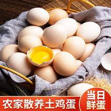 散养土鸡蛋现捡现发鸡蛋新鲜正宗农家散养鸡蛋柴鸡蛋笨鸡蛋虫草蛋