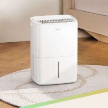 再降价、PLUS会员：Midea 美的 小方物除湿机/抽湿机 日除湿量12升/天 App智控 除菌升级款 CF12BD/N7-DO1