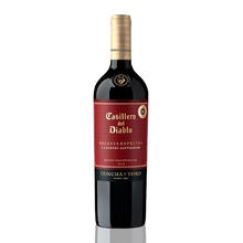 红魔鬼 智利进口干露特选珍藏红酒葡萄酒 赤霞珠干红葡萄750ml单瓶