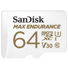 闪迪（SanDisk）64GB TF（MicroSD）内存卡 4K V30 U3 适用于家庭监控及行车记录仪内存卡 坚固耐用 更久录制时长