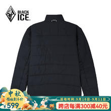 BLACKICE 24男款城市轻户外金标P棉防水透湿防泼防油污防风耐磨棉服 黑色 XL