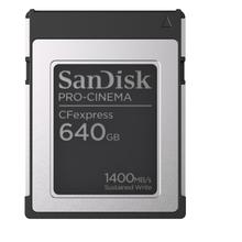 SanDisk 安全数字存储卡 紧凑闪存卡 640GB 读速1700兆字节/秒 防水