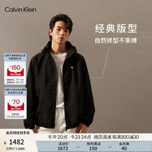 Calvin Klein 卡尔文·克莱恩 Jeans24秋季男士ck露营登山运动外套J326809 BEH-太空黑 L